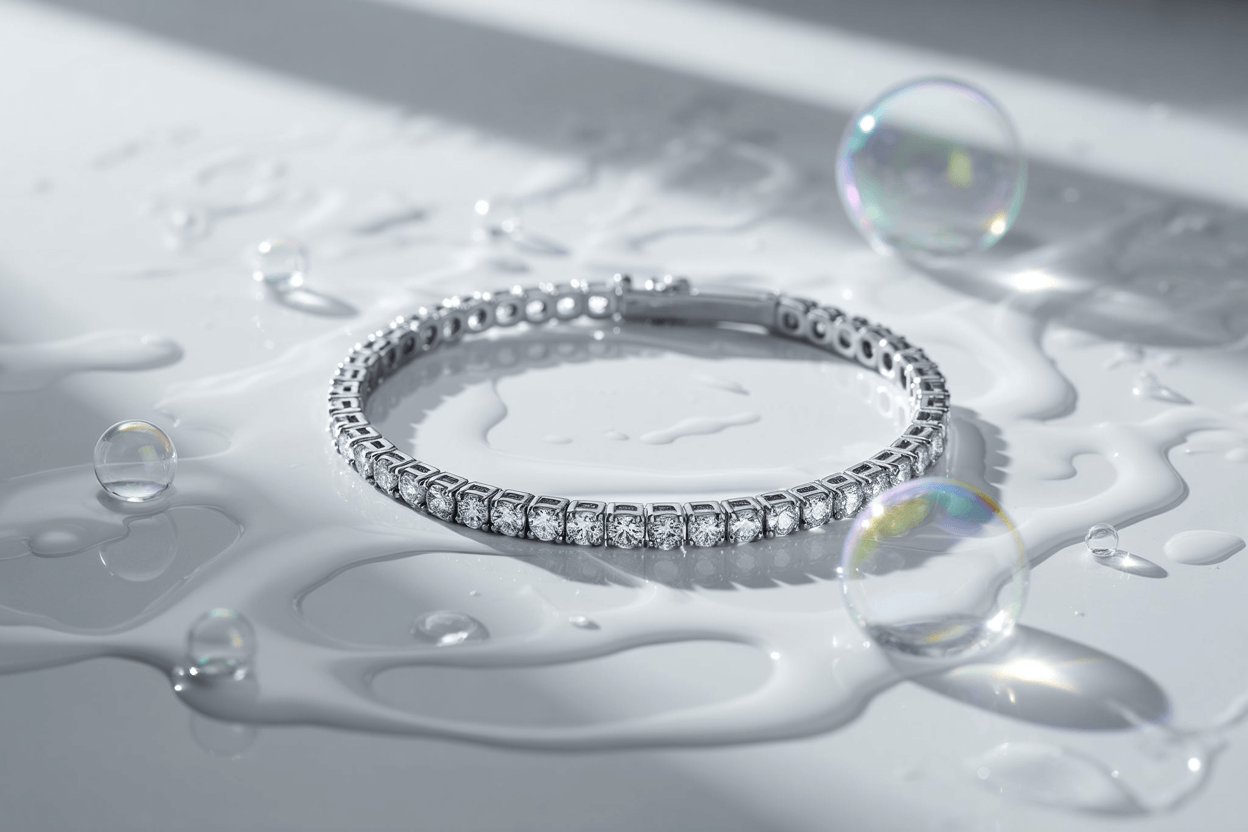 How to Clean and Care for Your Lab Grown Diamond Bracelet