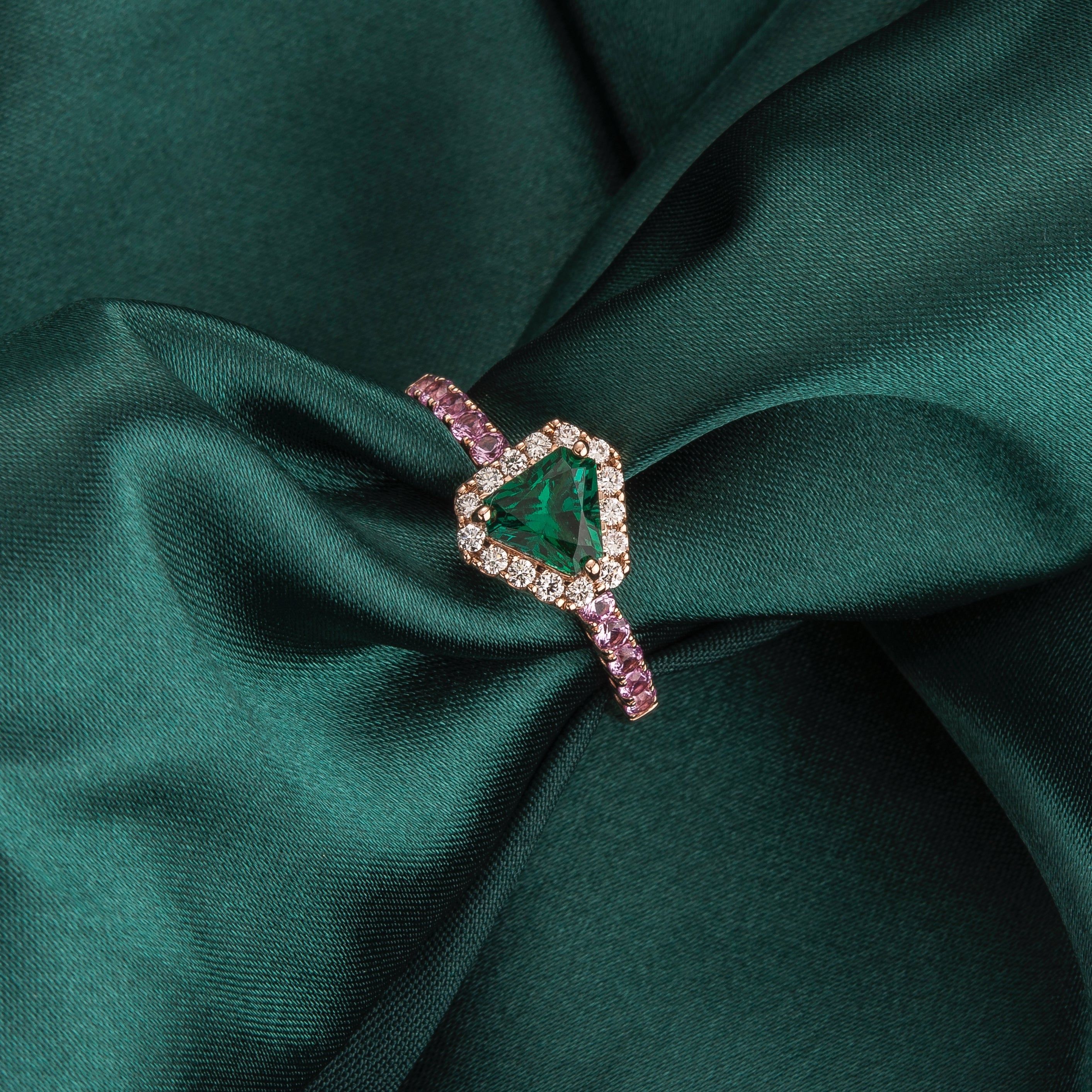 Vibrant and Enigmatic Emerald