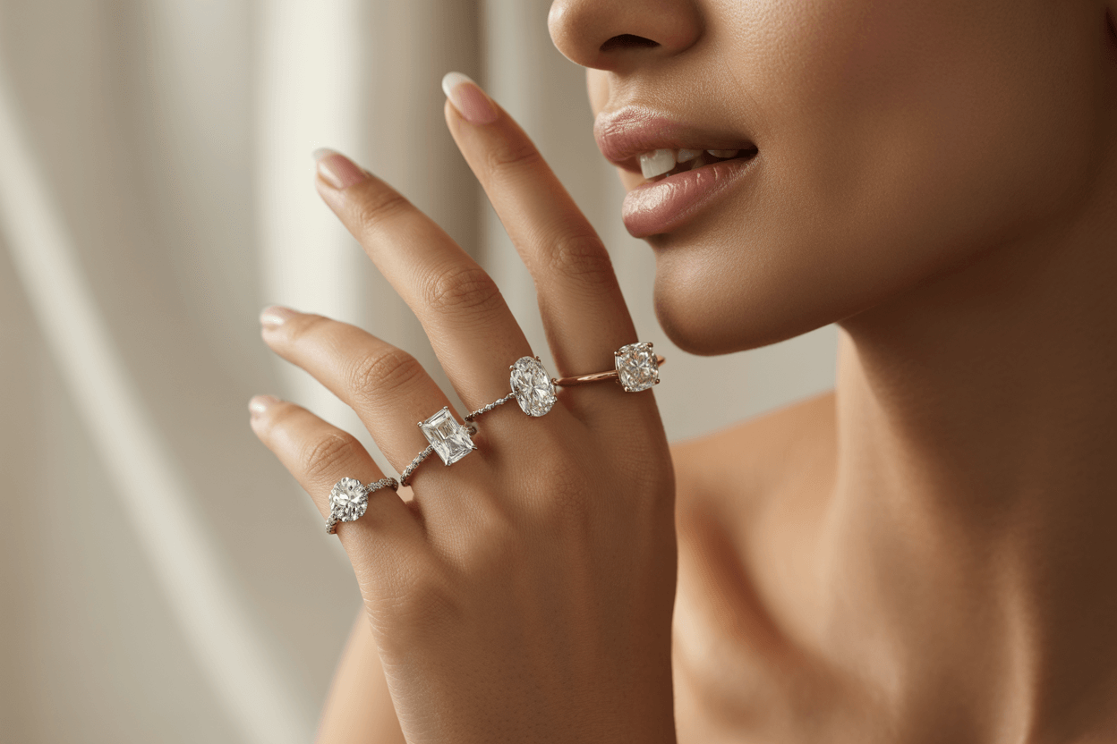 Lab Grown Diamond Ring Styles: Popular Cuts, Settings, and Design Trends