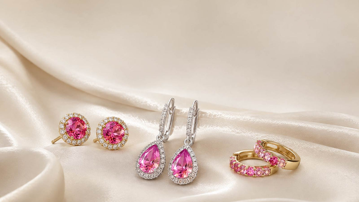 Pink Sapphire Earrings: The Complete Buying Guide