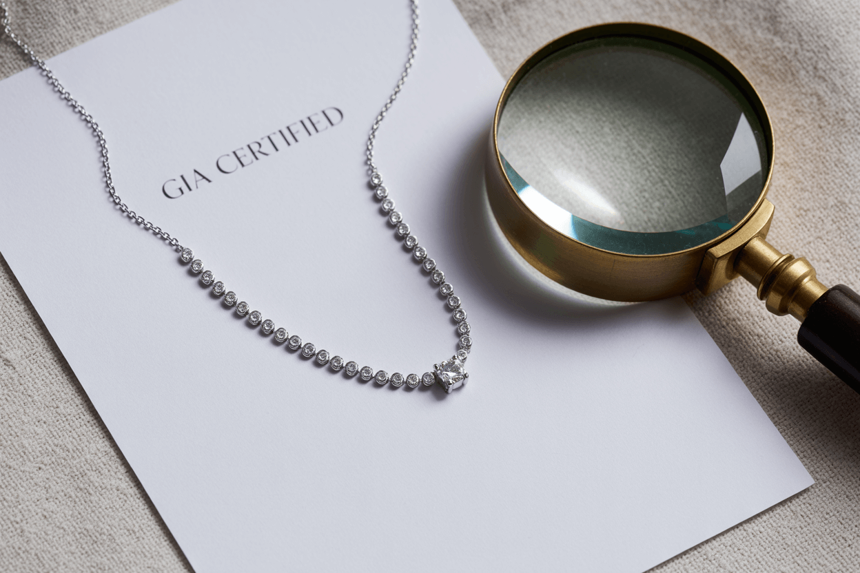 What to Look for When Buying a Lab Grown Diamond Necklace