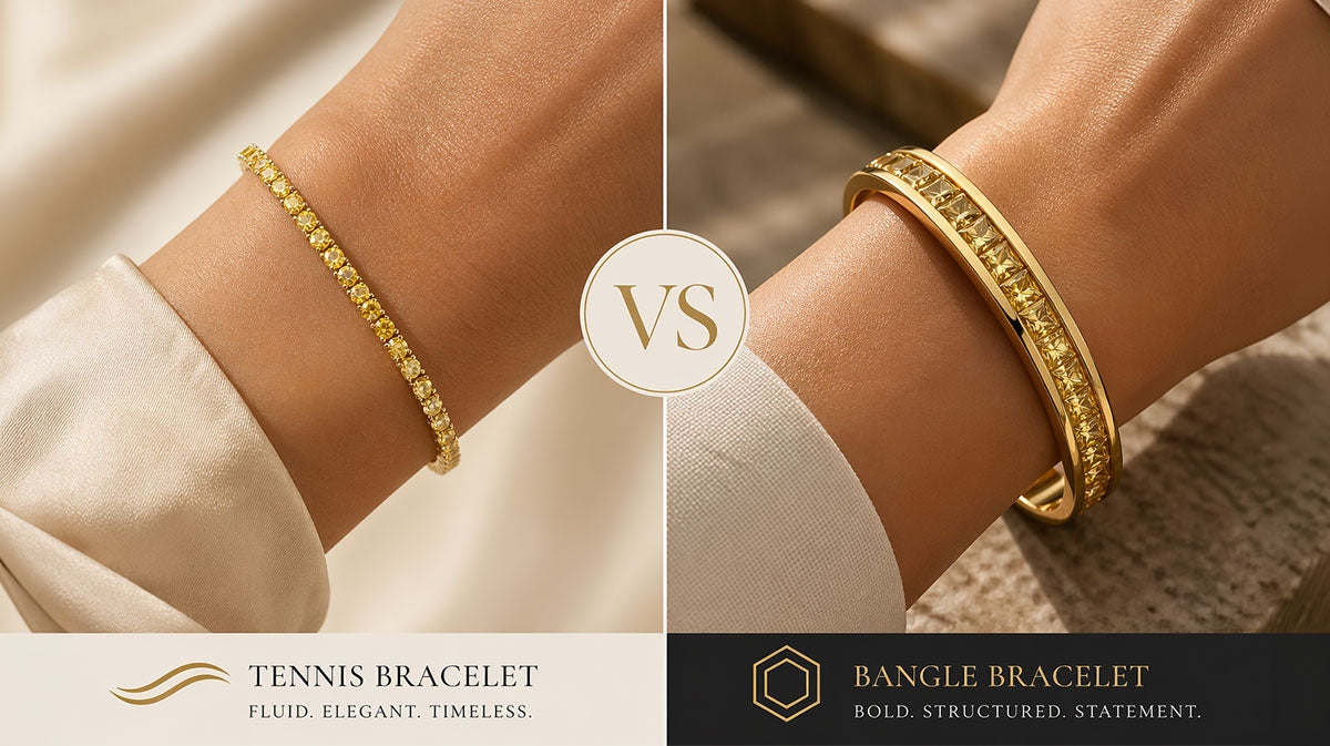 Yellow Sapphire Tennis Bracelet vs Bangle: Which Is More Elegant?
