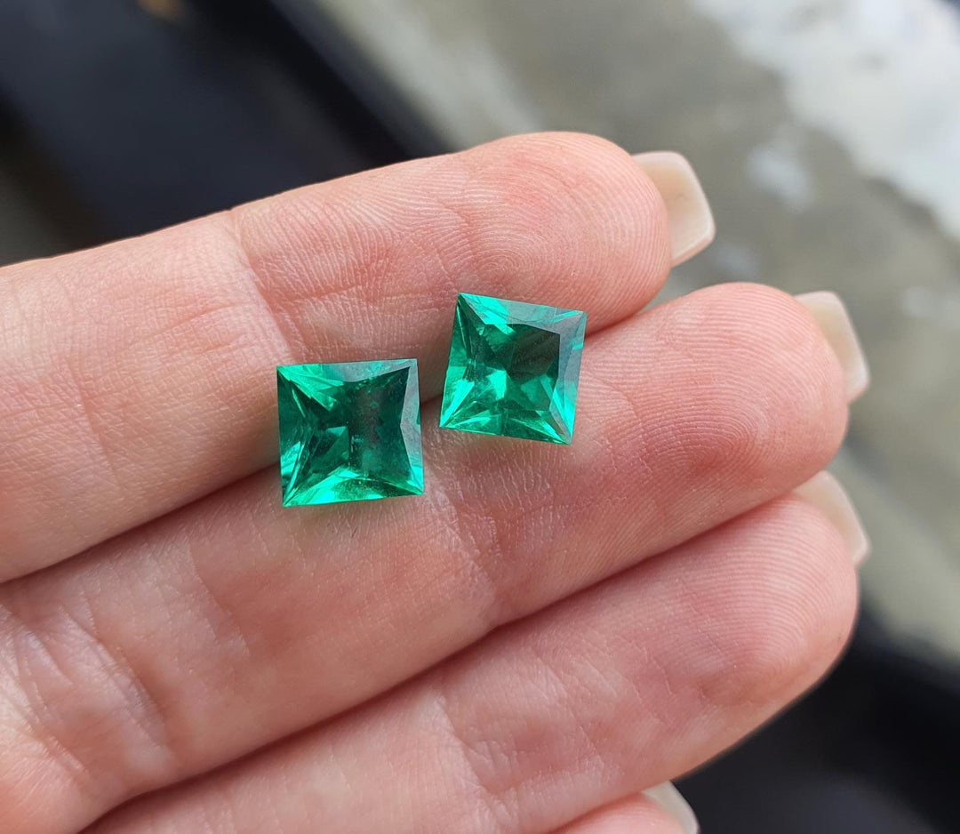 6mm x 6mm Princess Emerald