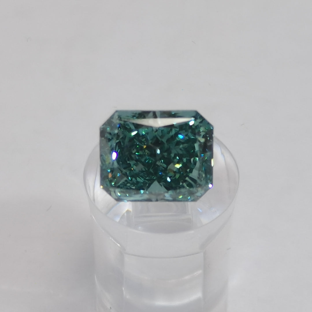 Deep Blue Diamond - Emerald cut