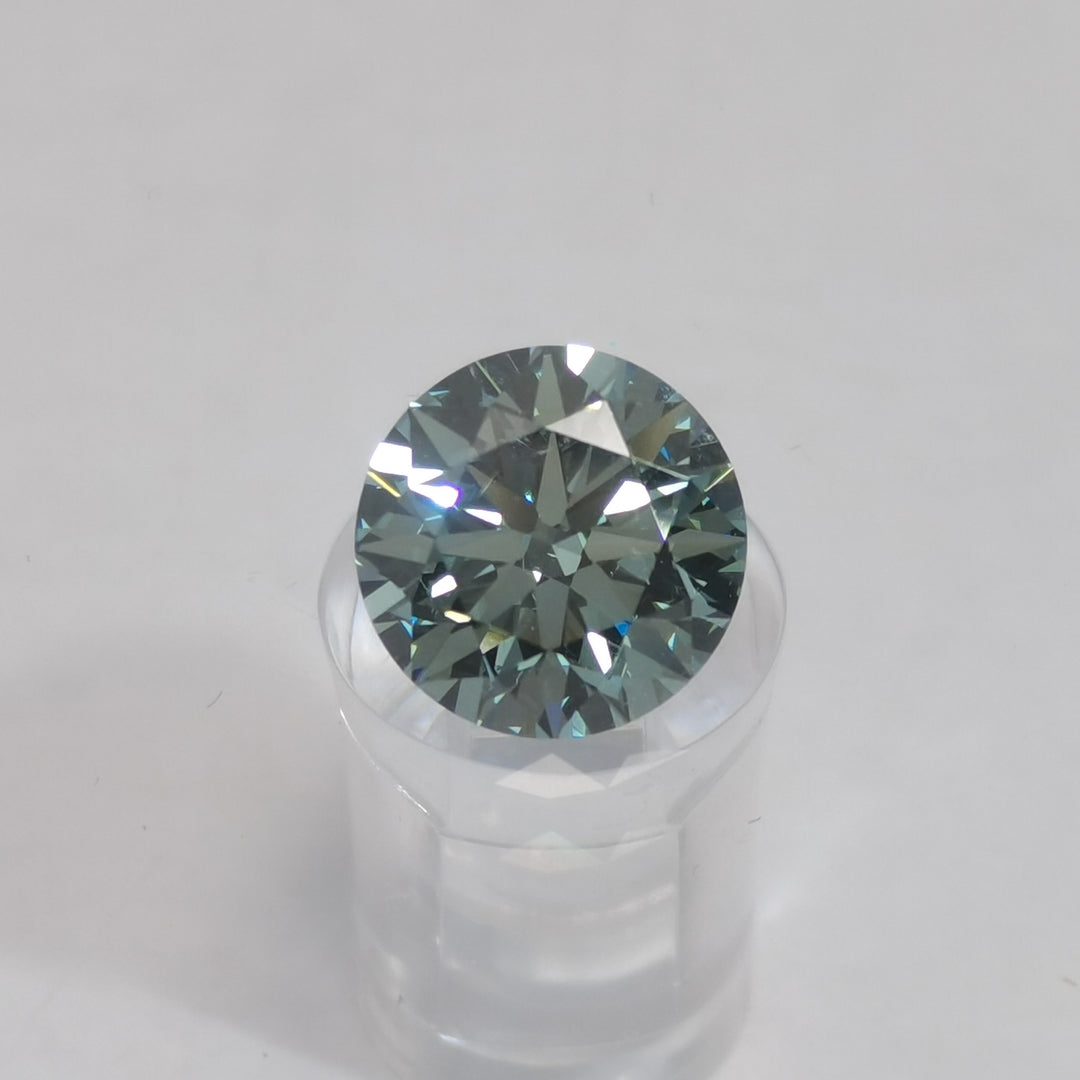 Deep Blue Diamond - Round cut