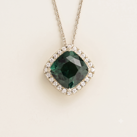 Emerald Earrings Juvetti Jewellery London Pude White Gold Necklace Emerald and Diamond