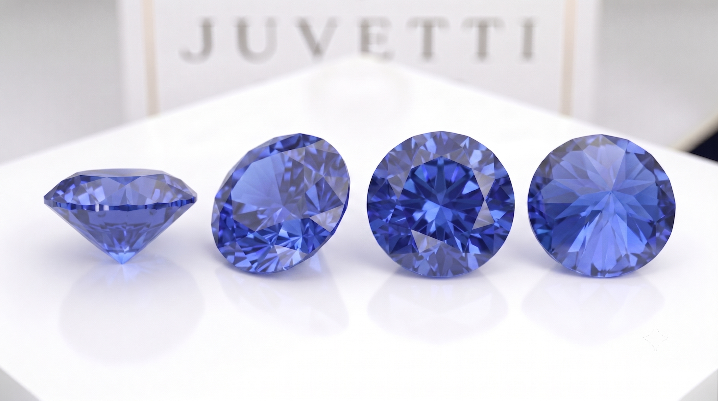 Cornflower Blue Sapphire – Round Brilliant Cut