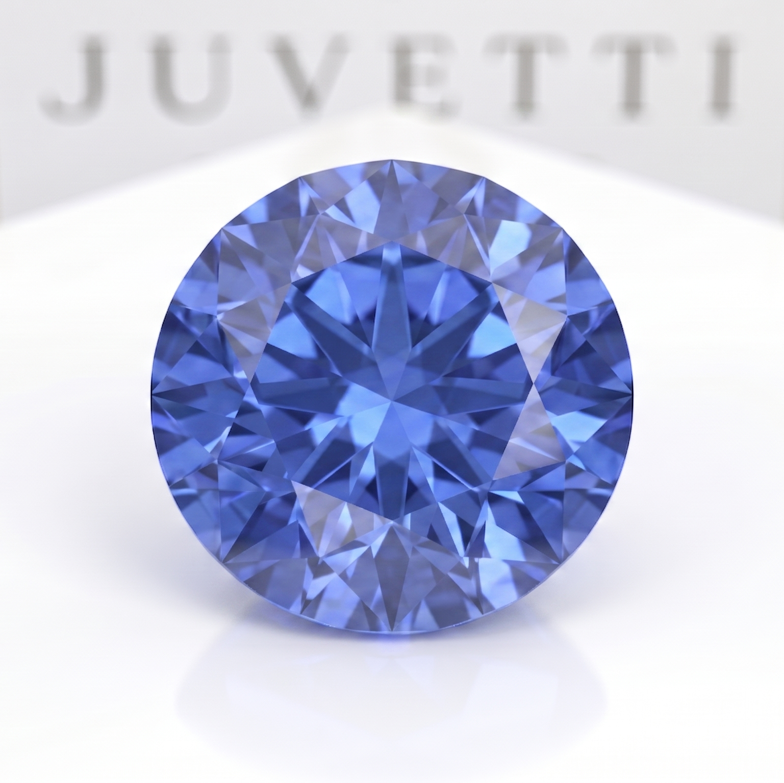 Cornflower Blue Sapphire – Round Brilliant Cut