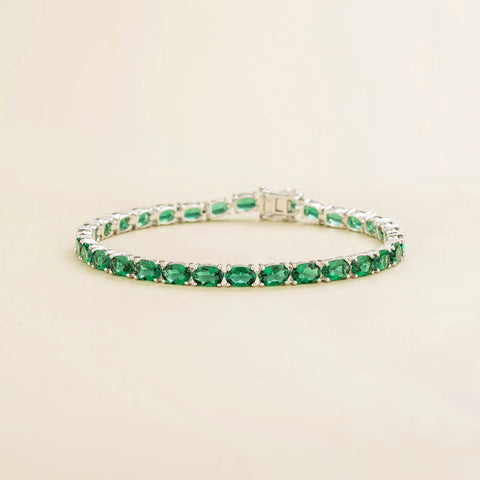 Emerald Earrings Juvetti Jewellery London Serene White Gold Earrings Set With Emerald