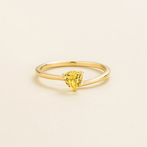 Emerald Earrings Juvetti Jewellery London Trillion Gold Ring Set With Yellow Sapphire