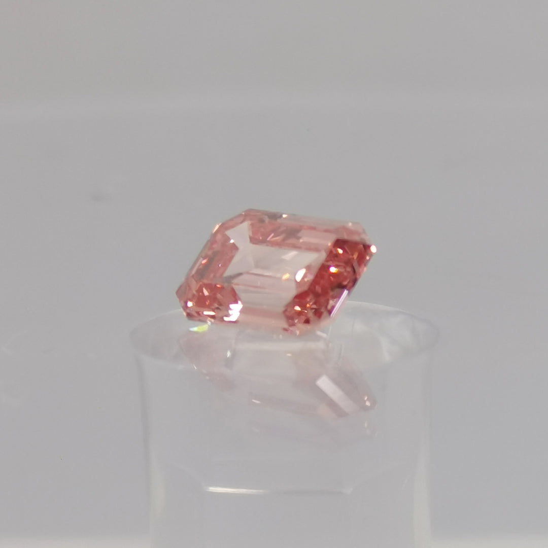 Emerald Deep Pink Diamond