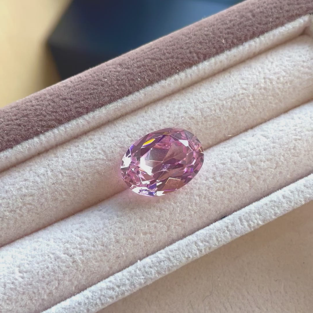 11mm x 9mm Oval Pink Sapphire