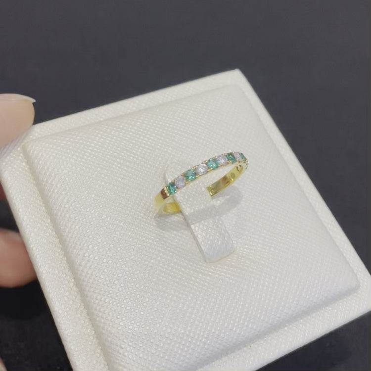 Review of Salto Gold Ring In Emerald and Diamond Bespoke Jewellery From London UK
