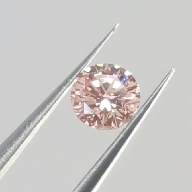 Round Pink Diamond
