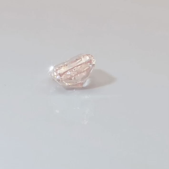 Large Cushion Pink Diamond