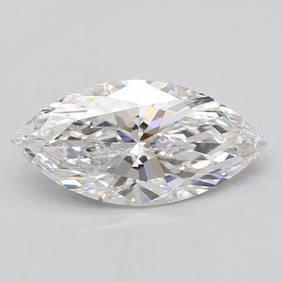 3.03ct Marquise lab-grown diamond, D VVS2 – 360° view