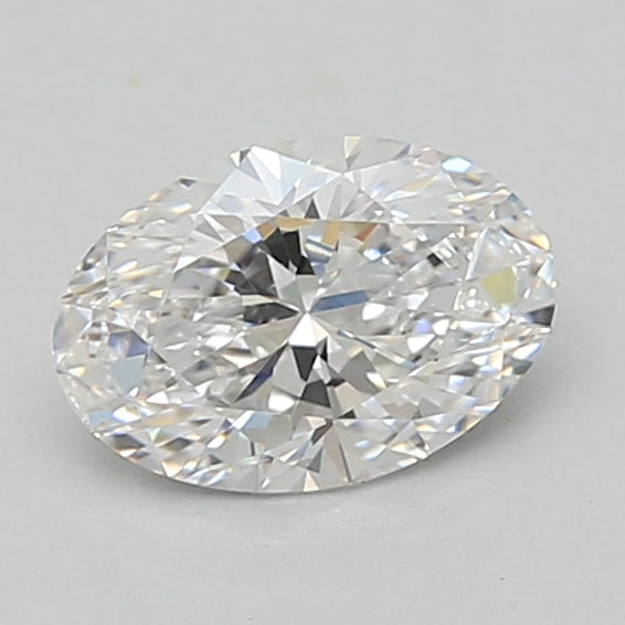 0.97ct Oval lab-grown diamond, D VVS2
