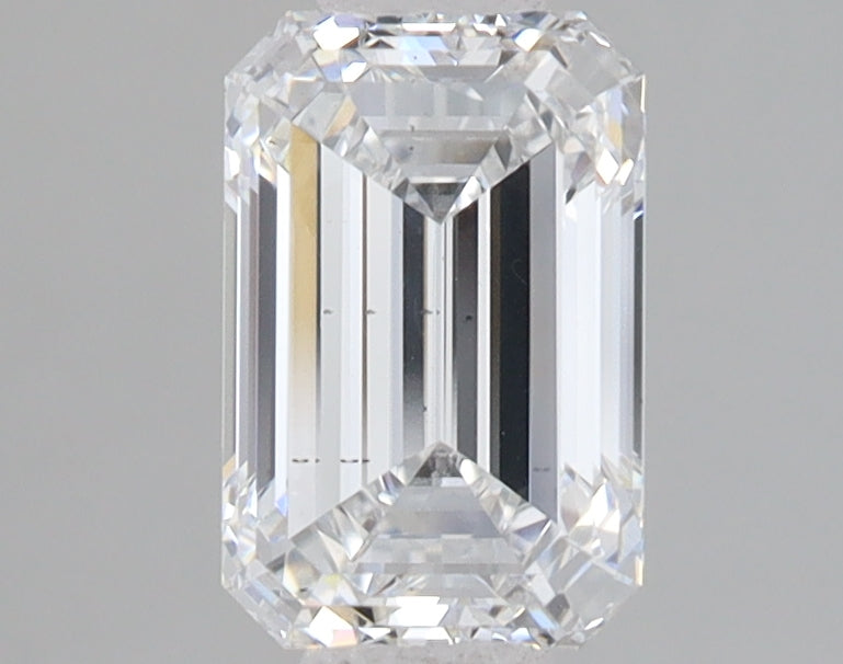 1.53ct Emerald lab-grown diamond, D VS2 – 360° view