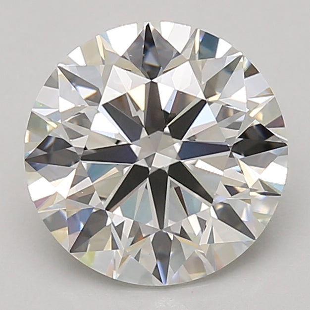 3.06ct Round lab-grown diamond, F VVS2