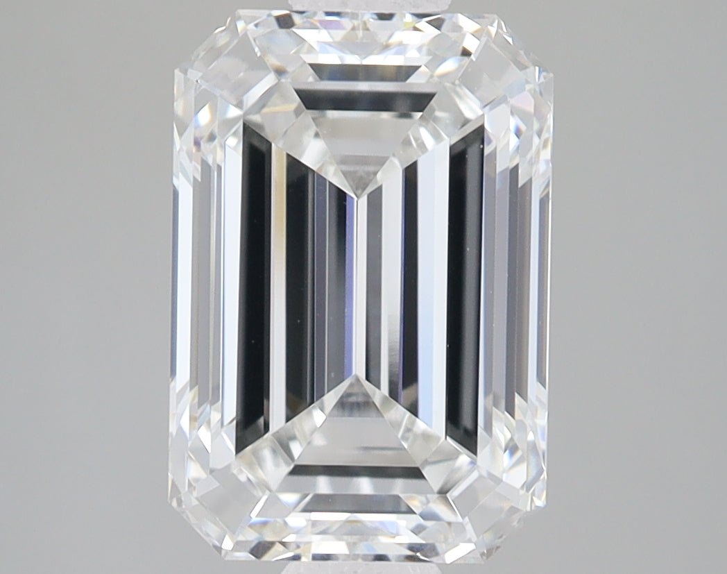 4.07ct Emerald lab-grown diamond, E VVS2