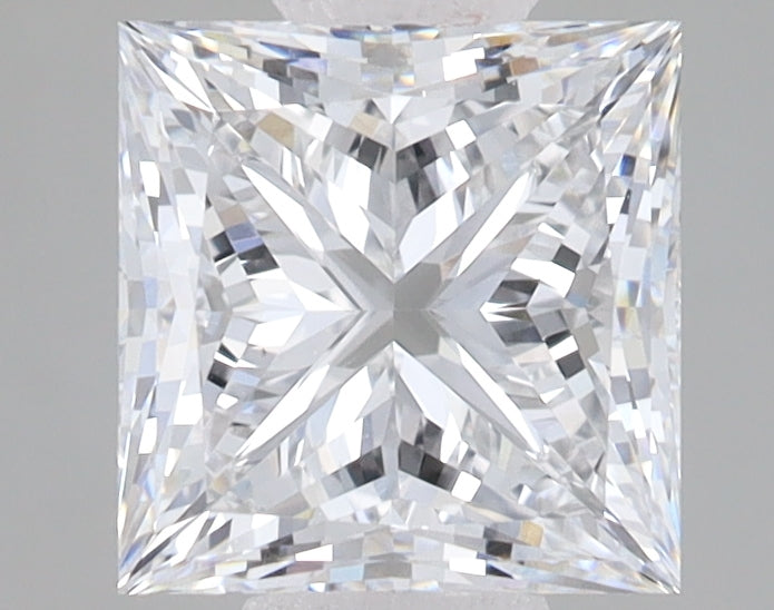 2.05ct Princess lab-grown diamond, D VS1 – 360° view