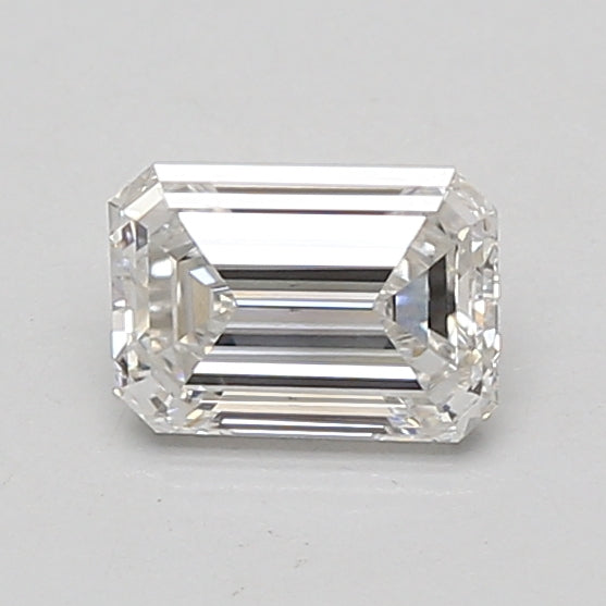 0.76ct Emerald lab-grown diamond, E VS1 – 360° view
