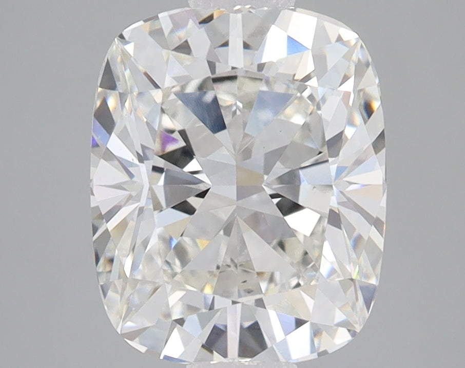 3.07ct Elongated Cushion lab-grown diamond, H VS2