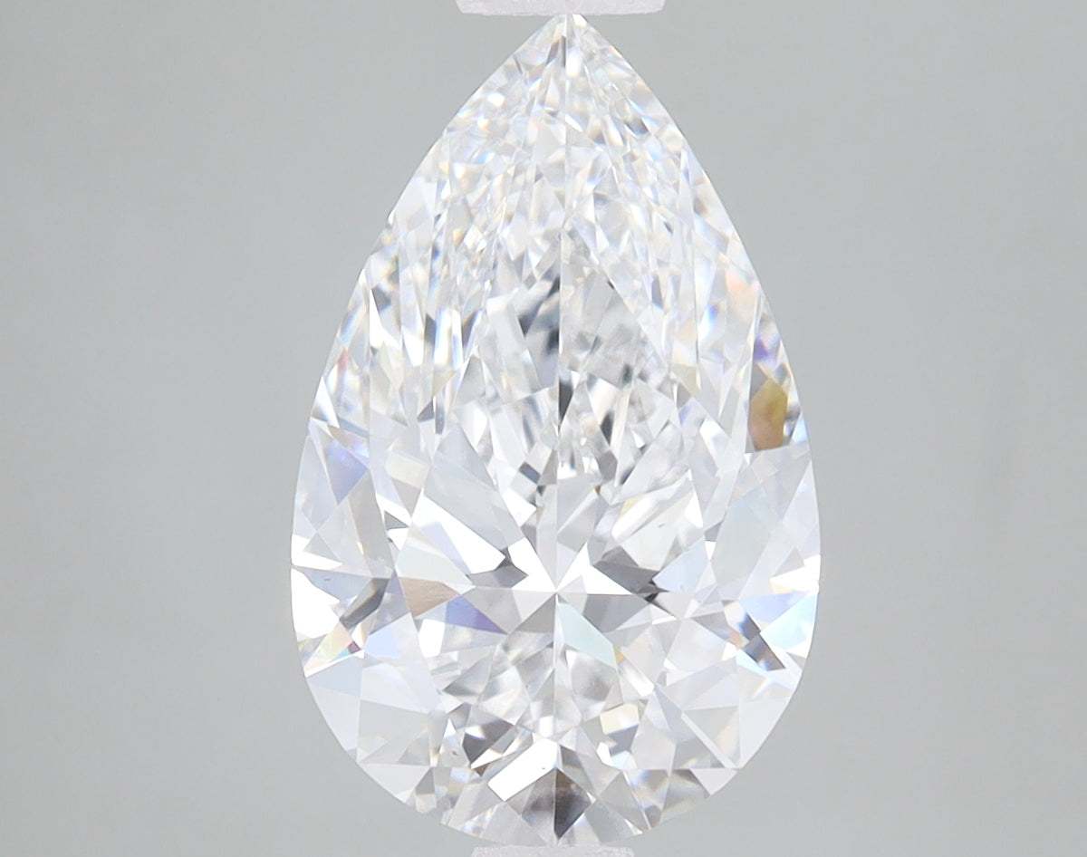3.21ct Pear lab-grown diamond, E VS1