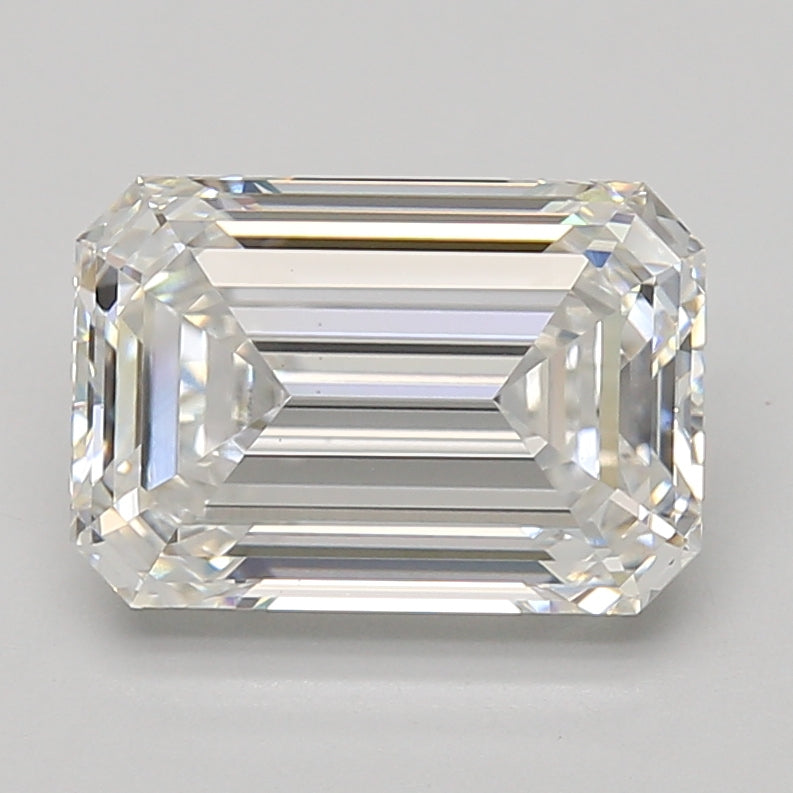 4.02ct Emerald lab-grown diamond, E VS1