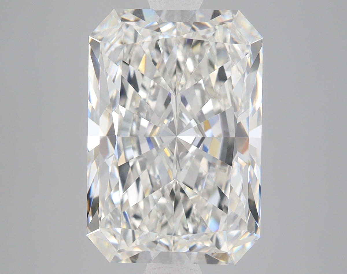 6.07ct Radiant lab-grown diamond, F VVS2