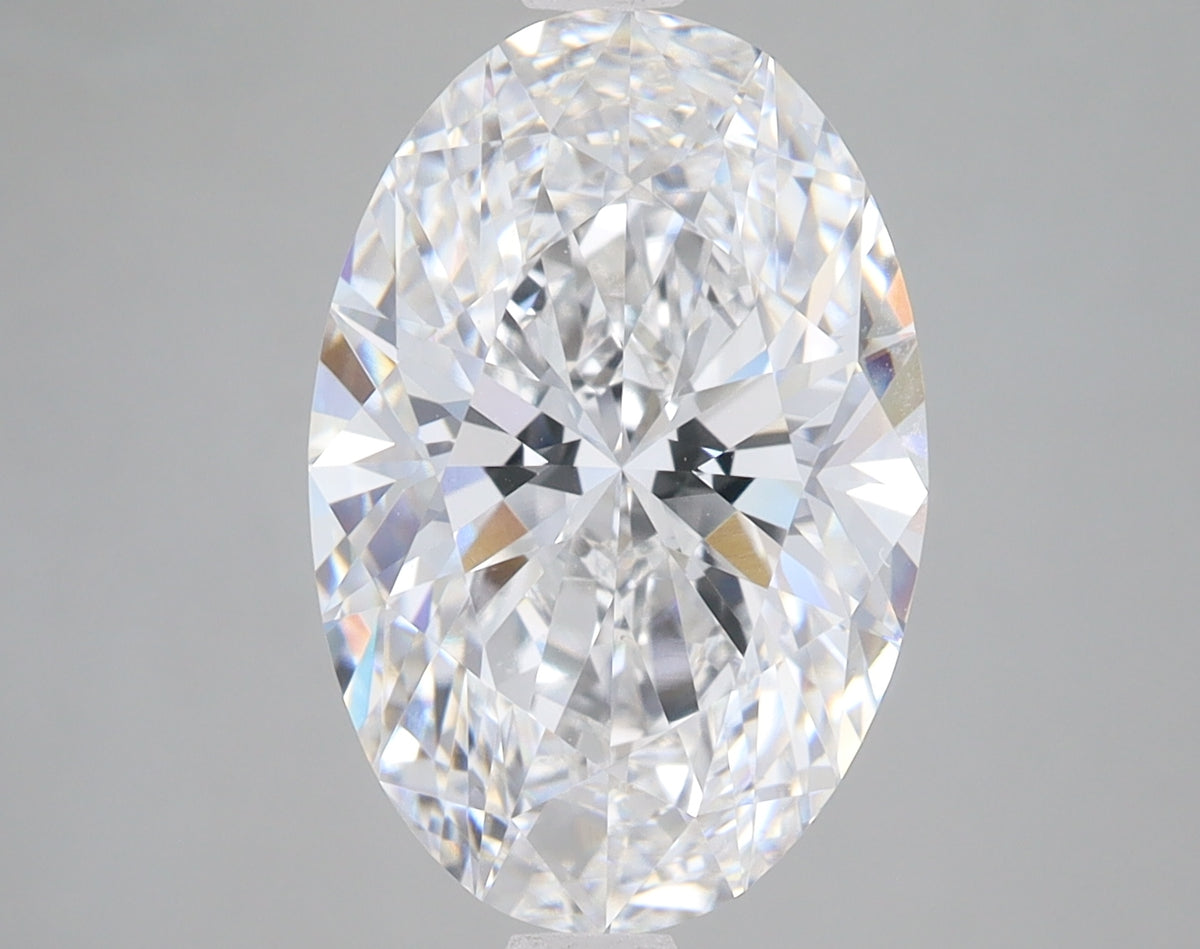 4.79ct Oval lab-grown diamond, E VVS2 – 360° view