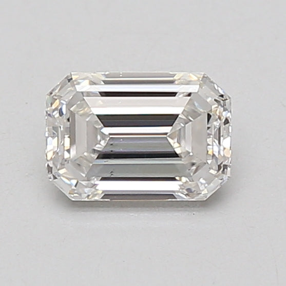 0.76ct Emerald lab-grown diamond, E VS2 – 360° view