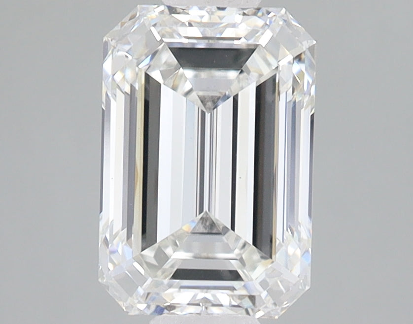 2.08ct Emerald lab-grown diamond, F VS1
