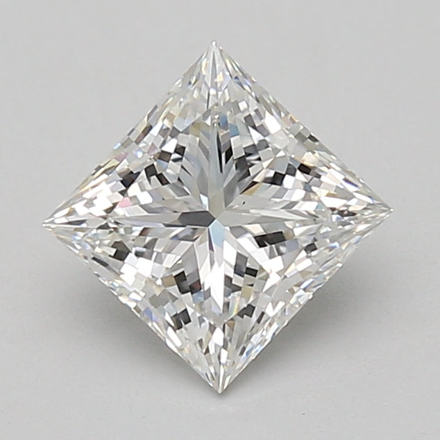 1.53ct Princess lab-grown diamond, E VS1 – 360° view