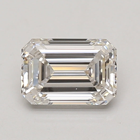 1.03ct Emerald lab-grown diamond, F VVS2 – 360° view