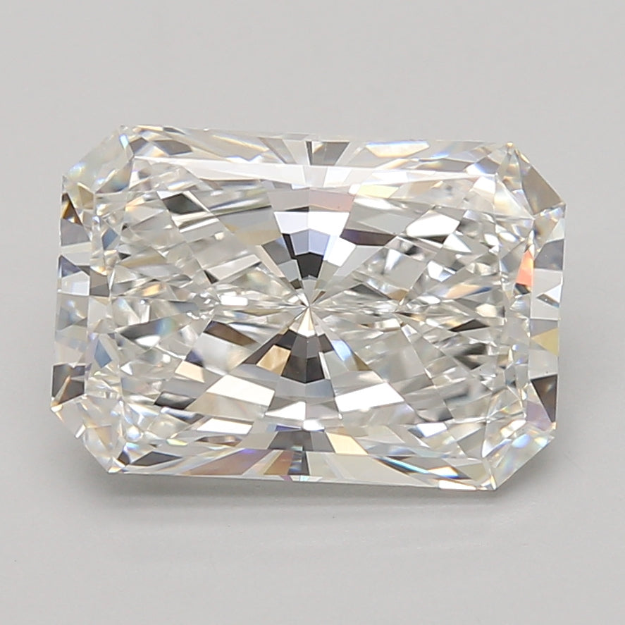 5.1ct Radiant lab-grown diamond, E VVS2