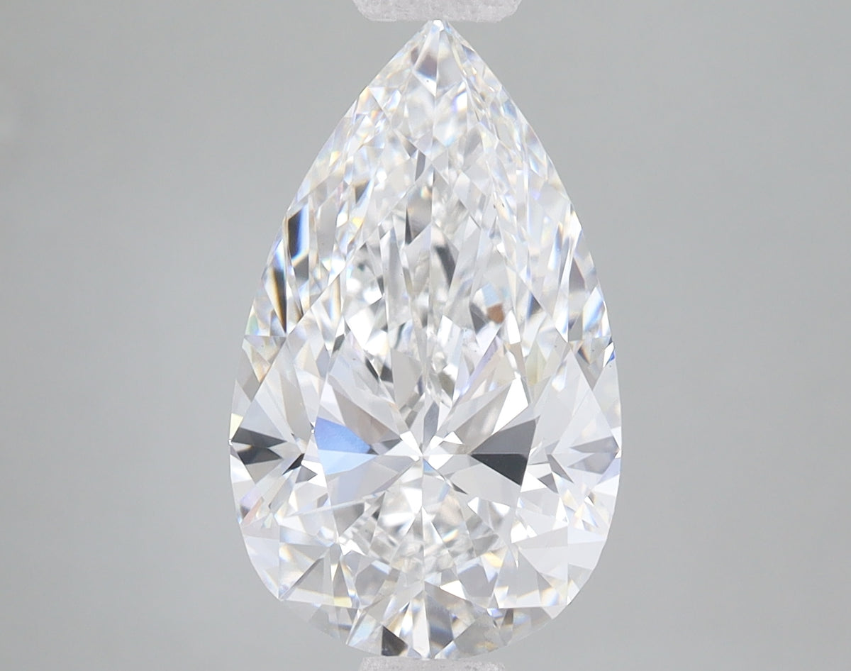 3.86ct Pear lab-grown diamond, E VS1 – 360° view