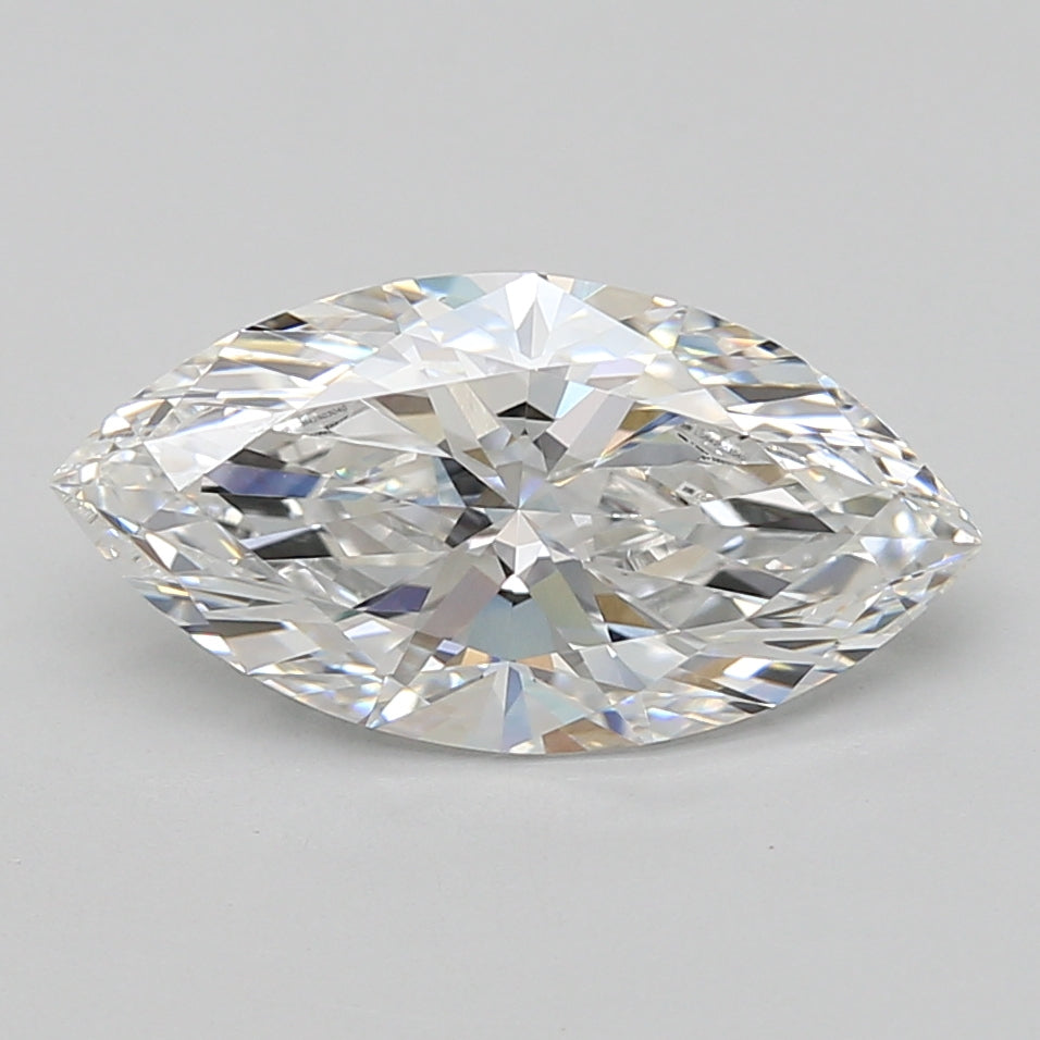 3.06ct Marquise lab-grown diamond, E VVS2