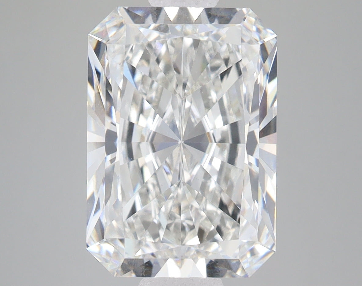 5.19ct Radiant lab-grown diamond, F VS1 – 360° view