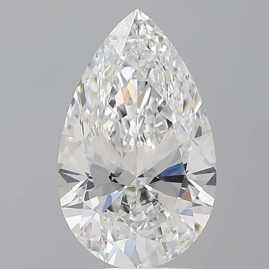 3.59ct Pear lab-grown diamond, E VS1