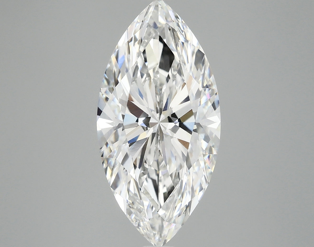 4.01ct Marquise lab-grown diamond, D VVS2