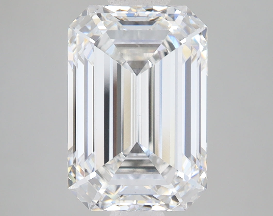4.08ct Emerald lab-grown diamond, E VVS2