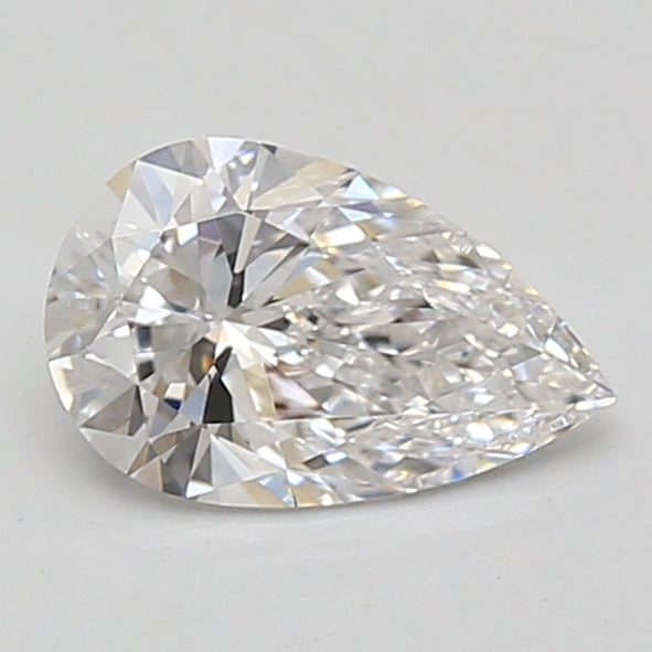 1ct Pear lab-grown diamond, D VVS2