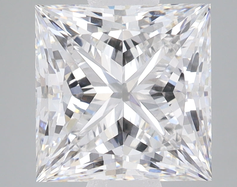 3.39ct Princess lab-grown diamond, E VS1