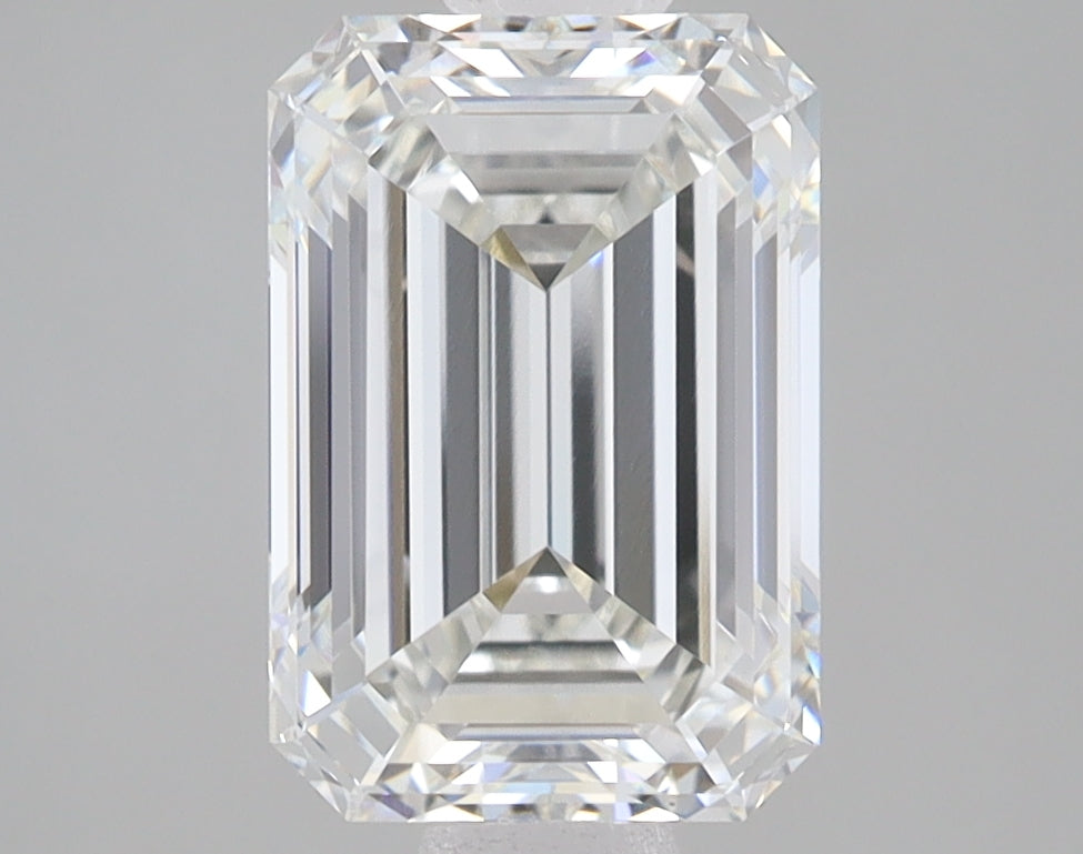 3.03ct Emerald lab-grown diamond, G VS1