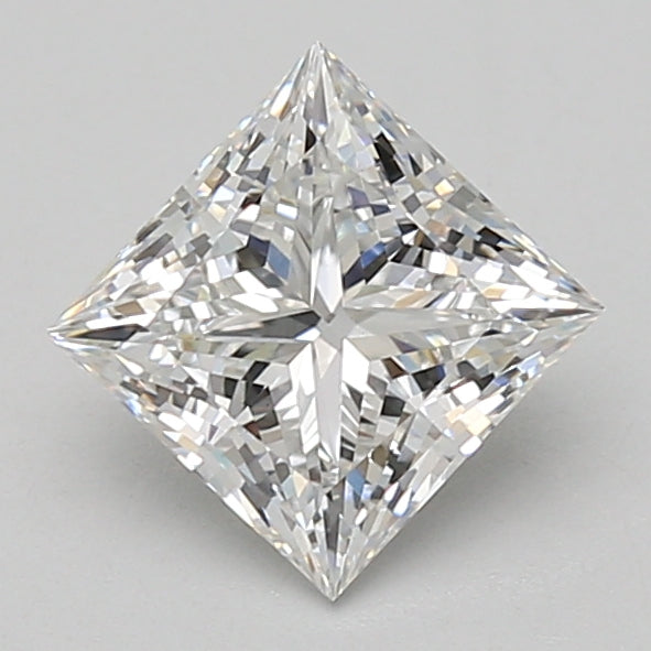 1.56ct Princess lab-grown diamond, D VS1