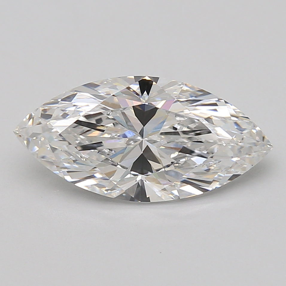 3.01ct Marquise lab-grown diamond, E VVS2 – 360° view