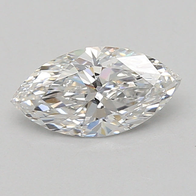 0.95ct Marquise lab-grown diamond, E VVS2 – 360° view