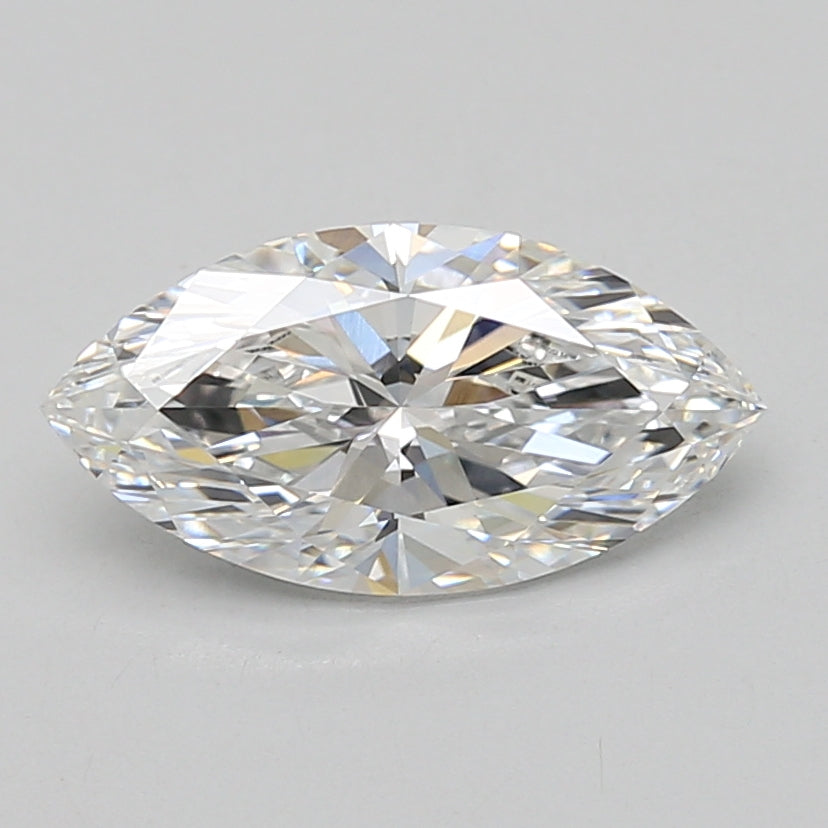 2.03ct Marquise lab-grown diamond, D VVS2