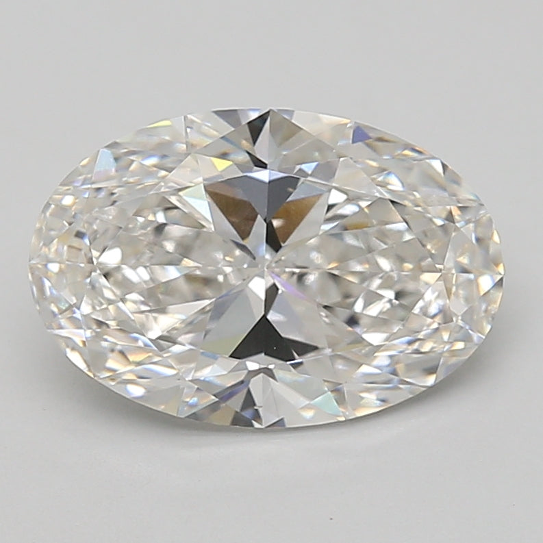 3.04ct Oval lab-grown diamond, D VVS1 – 360° view